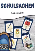 Vorschau - Spiele - Schulsachen - Sag es nicht! - Deckblatt