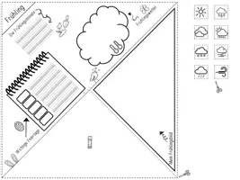 Vorschau - Mal- und Bastelvorlagen - Jahreszeiten - Quadrama für die 1. und 2. Klasse #silvesterknaller23 - Deckblatt