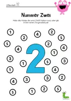 Vorschau - Arbeitsblätter - 02 Ziffernheft ZWEI 2️⃣ - Seite 3