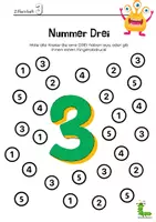 Vorschau - Arbeitsblätter - 03 Ziffernheft DREI 3️⃣ - Seite 3