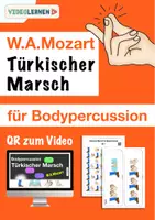 Vorschau - Bildkarten - Musik 🎶 Mozart Türkischer Marsch für Bodypercussion - Deckblatt