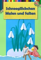 Vorschau - Mal- und Bastelvorlagen - Kunst Frühling, Frühlingsblumen basteln, Narzissen und Schneeglöckchen, Materialpaket - Seite 1