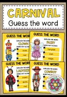 Vista previa - Juegos / Gamificación - CARNIVAL - Guess the word (game) - Portada