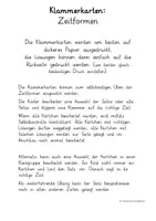 Vorschau - Stationenlernen - Klammerkarten: Zeitformen - Seite 1