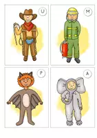 Vorschau - Arbeitsblätter - Karneval & Fasching: Lesespaziergang - Deutsch - Kl. 1/2 (Bewegtes Lernen) - Seite 2