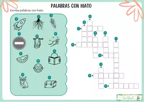 Vista previa - Hojas de trabajo - Hiatos, polisémicas, grupo nominal - Portada