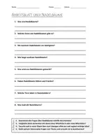 Vorschau - Arbeitsblätter - AB mit Fragen zum Thema "Nadelbäume" + Lösungsblatt + Infografik - Deckblatt