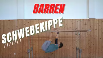 Vorschau - Unterrichtsreihen - Schwebekippe Barren (Methodik, Helfen und Sichern) - Deckblatt