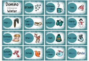 Vorschau - Spiele - Lesespiel: Domino zum Thema Winter #rabattraketenzusalevester25 - Seite 2