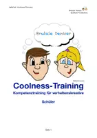 Vorschau - Unterrichtsreihen - Coolness-Training- Kompetenztraining für verhaltenskreative Schüler - Deckblatt
