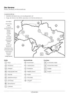 Vorschau - Arbeitsblätter - Ukraine Landkarte - Seite 1
