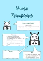 Vorschau - Arbeitsblätter - Ich werde Präsentierprofi - Text - Bilder - Foliendesign - Diagramme - Seite 1