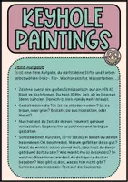 Vorschau - Unterrichtsreihen - Sparpaket: Zwei Kunsteinheiten -> Keyhole Painting & Fantasietier mit Tusche - Seite 3