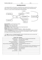 Vorschau - Arbeitsblätter - Skills - Describing a Character - Seite 1