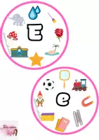 Vista previa - Tarjetas / Manipulativos - Tarjetas para jugar: Conciencia fonológica - página 3