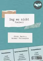 Vorschau - Arbeitsblätter - Sag es nicht - Freiheit - Deckblatt