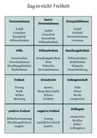 Vorschau - Arbeitsblätter - Sag es nicht - Freiheit - Seite 1