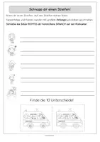Vorschau - Arbeitsblätter - DaF/DaZ Rechtschreibung - Streifen - Wo sind die Nomen? Krankheit - Seite 3