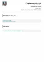 Vorschau - Anderer Materialtyp - Abschied mit Pflanze - Seite 1