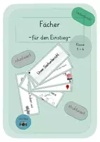 Vorschau - Anderer Materialtyp - Sachunterrichtsfächer als ritualisierten Stundeneinstieg - Deckblatt