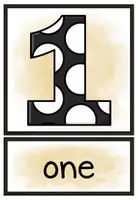 Vorschau - Bildkarten - Numbers - Picture & Word Cards - Seite 3