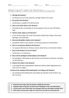 Vorschau - Arbeitsblätter - AB mit Fragen zum Thema "Nordsee" + Lösungsblatt + Mindmap + Infografik - Seite 3