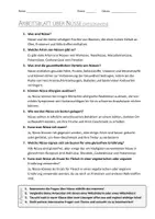 Vorschau - Arbeitsblätter - AB mit Fragen zum Thema "Nüsse" + Lösungsblatt + Mindmap - Seite 2