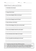 Vorschau - Arbeitsblätter - AB mit Fragen zum Thema "Ostsee" + Lösungsblatt + Mindmap + Infografiken - Seite 3