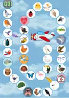 Vista previa - Juegos / Gamificación - Oca aves y animales voladores - página 1