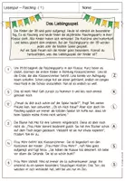 Vorschau - Arbeitsblätter - Lesespur / Lesespaziergang: Fasching I 3 + 4 Klasse #silvesterknaller23 - Seite 2