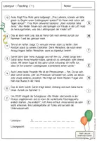 Vorschau - Arbeitsblätter - Lesespur / Lesespaziergang: Fasching I 3 + 4 Klasse #silvesterknaller23 - Seite 3