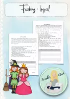 Vorschau - Arbeitsblätter - Fasching / Karneval Logical - Deckblatt