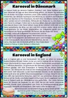 Vorschau - Arbeitsblätter - Karneval in aller Welt (Rio, Venedig, Notting Hill, Dänemark) 7./8. Klasse - Seite 2