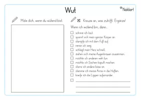 Vorschau - Arbeitsblätter - Sozialtraining - Gefühle Selbst- und Fremdwahrnehmung, Arbeitsblätter - Seite 1