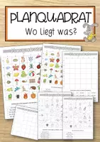 Vorschau - Anderer Materialtyp - Planquadrate lesen und verstehen - Deckblatt