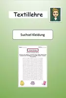 Vorschau - Arbeitsblätter - Kleidung - Suchsel - Deckblatt