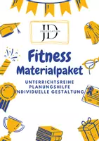 Vorschau - Stundenentwürfe - Materialpaket - Fitnessreihe (Sek I & II) - Deckblatt