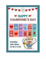 Vista previa - Tarjetas / Manipulativos - HAPPY VALENTINES DAY CARDS TAGS GIFTS CRAFT 1 - Portada