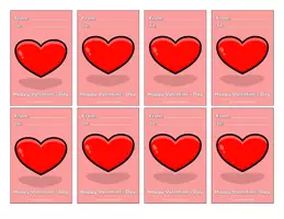 Vista previa - Tarjetas / Manipulativos - HAPPY VALENTINES DAY CARDS TAGS GIFTS CRAFT 1 - página 3