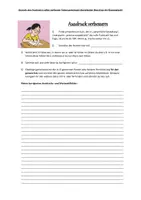 Vorschau - Arbeitsblätter - Deutsch: Ausdruck eigener Texte verbessern (Ausdrucksfehler, Wortwahlfehler) Klasse 6-10 - Seite 3