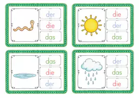 Vorschau - Unterrichtsreihen - Frühling - Klammerkarten - Artikel - Seite 3