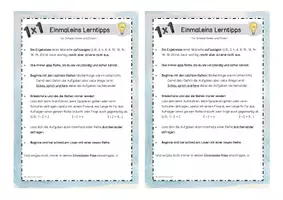 Vorschau - Fördermaterial/Inklusion - Einmaleins Lerntipps - Seite 3