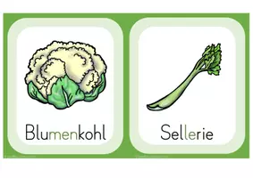 Vorschau - Unterrichtsreihen - OBST & GEMÜSE - Bildkarten Gemüse - Seite 3