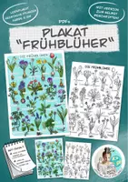Vorschau - Arbeitsblätter - Plakate Poster "Frühblüher" Blumen Frühling - Deckblatt
