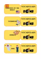 Vista previa - Juegos / Gamificación - Vocabulary Bomb - página 1