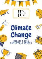 Vorschau - Stundenentwürfe - Climate Change Debate: Renewable Energy (Sek II) - Deckblatt