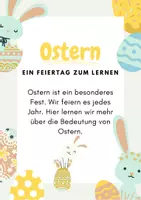 Vorschau - Arbeitsblätter - Ostern: Ein Feiertag zum Lernen (Booklet) - Seite 1