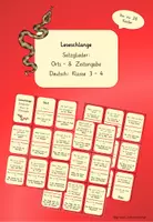 Vorschau - Spiele - Lesespiel Satzglieder Orts- & Zeitangabe - Deckblatt