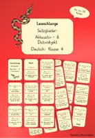 Vorschau - Spiele - Lesespiel Satzglieder Akkusativ- & Dativobjekt - Deckblatt