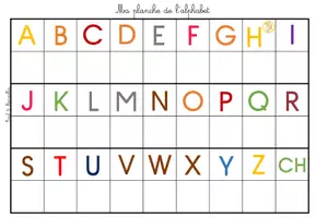 Aperçu - Apprentissages en autonomie - MA PLANCHE DE JEU ALPHABET - Page 2